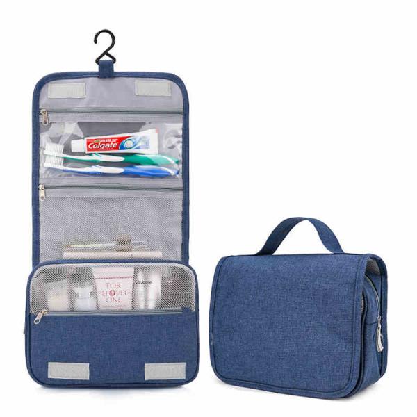 Buy Travel Foldable Toiletry Bag Multifunctional Hanging Makeup Bag Waterproof Organizer Cosmetic Bag at wholesale prices