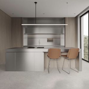 New Arrival Stainless Steel Kitchen Cabinet Small Kitchen Cabinet Set with Sink