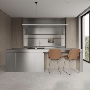 New Arrival Stainless Steel Kitchen Cabinet Small Kitchen Cabinet Set with Sink