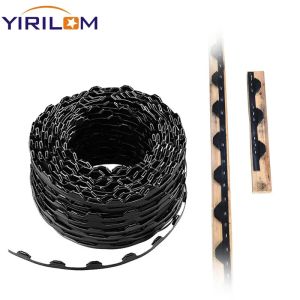 Durable Customized Knot Distance 10cm Plastic Clip Strip Binding On Wood And