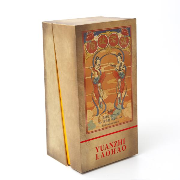 Buy Single Pack Gin Vodka Packaging Box Matt Lamination at wholesale prices