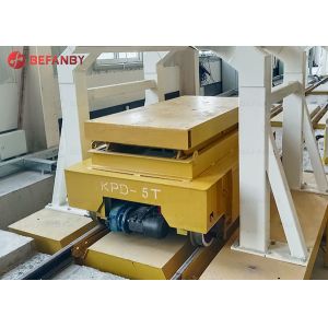 Steerable Elelctrical Rail Transfer Trolley