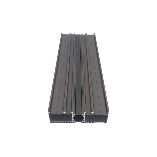 Multifunctional Aluminum Window Frame Extrusion Profiles Grey