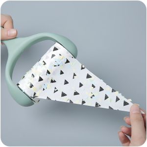 Cloth Disposable Sticky Lint Roller with Handle