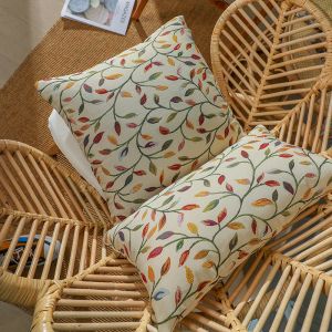 Nondisposable Jacquard Willow Leaf Pillow 450/350g 3D Sanding Pillow Core