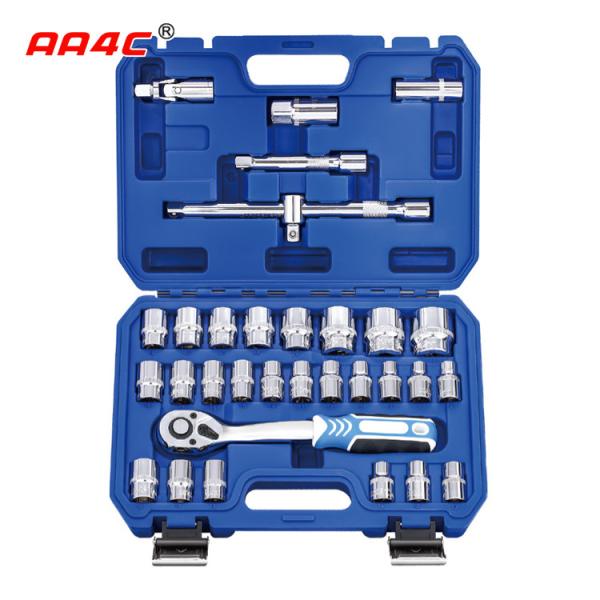 AA4C 32pcs auto repair tool kit shelf hardware hand tools workbench tools A1