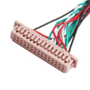 30 Pin Lvds Coaxial Cable Jae Fi-X30hl To Df13-30ds-1.25c