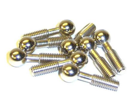 Stainless Steel A2-70 Threaded Ball Stud M4x25 Size For Machinery Industry