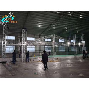 Customizable Aluminum Frame Event Lighting Stage Truss For Concert