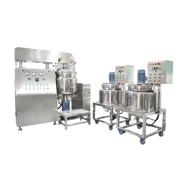 Buy 200L Hydraulic Lifting Vacuum Emulsifying Machine Ointment Homogeneous Lotion Mixer at wholesale prices
