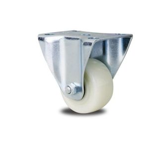medium duty 3" bolt hole white PP caster, 4" bolt hole PP caster brake,3 inch PP