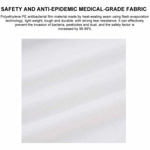 Antibacterial SMS Medical Protective Clothing For Hospital Eco Friendly