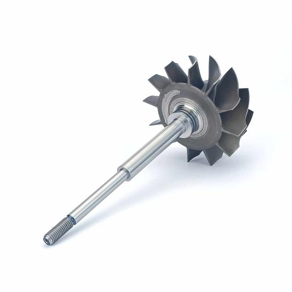 MS-TECH Turbo HX50 HE500WG Turbine Wheel Shaft 4042293 Ind 86mm Exd 77mm Blades12