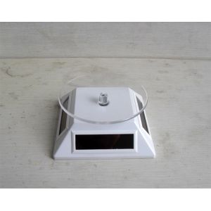 Solar turntable display