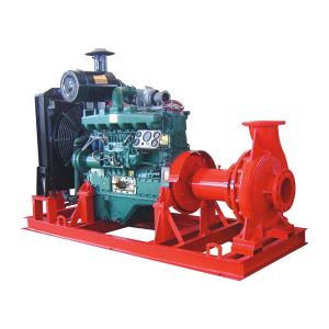 1000GPM Diesel Engine Fire Pump Anti Corrosive Coating Impeller Agricultural