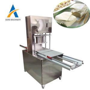 Industrial Wonton Wrapper Machine Dough Wrapper Commercial 250 Pcs/Min