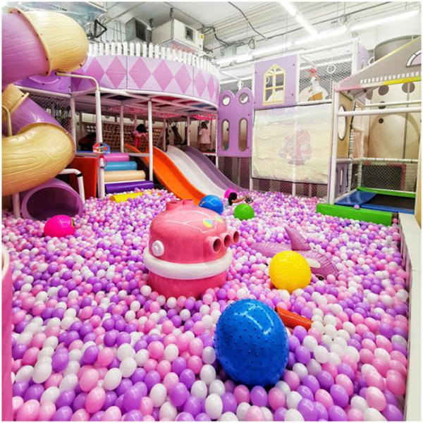 Plastic Soft Indoor Play Equipment For Toddlers Naughty Fort