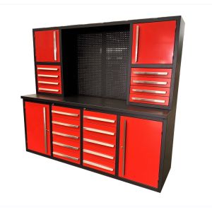 Customized OBM Support Heavy Duty Car Repair Tool Cabinet with 18 Drawers and 4