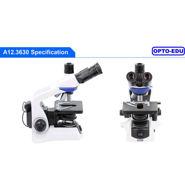 OPTO-EDU A12.3630 1000x Trinocular Biological Microscope
