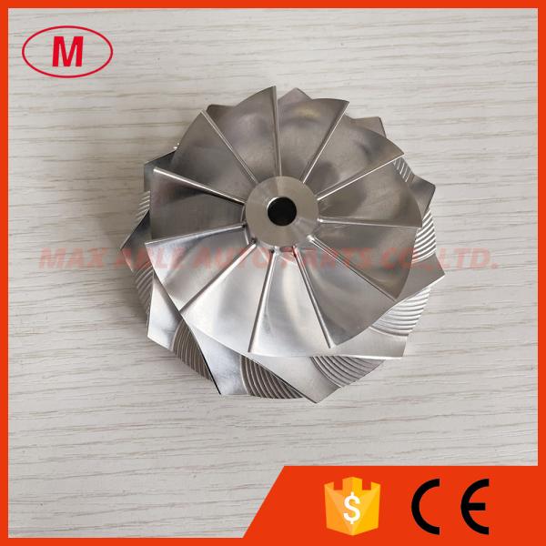 GTX3582 forward 9833-2 62.45/82.36mm 11+0 blades turbocharger milling/aluminum