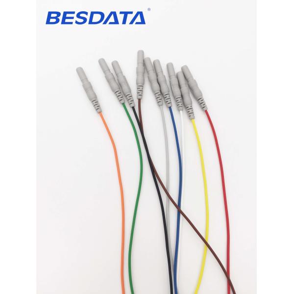 Replaceable EEG Ag/Agcl Gold And Sintered Cup EEG Electrodes And EEG Cables