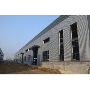 Supporting Third Party Test Pre Designed Steel Structure Frame Warehouse Office