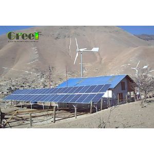 High Output Hybrid Solar System High Efficiency Customizable Home Edition
