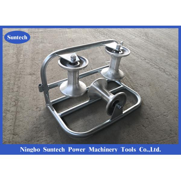 Buy Galvanized Triple Aluminum ISO Cable Corner Roller at wholesale prices