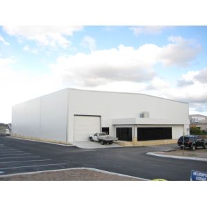 Custom Steel Hangar Warehouse 8 Degree Seismic Resistance Q235B/Q345B