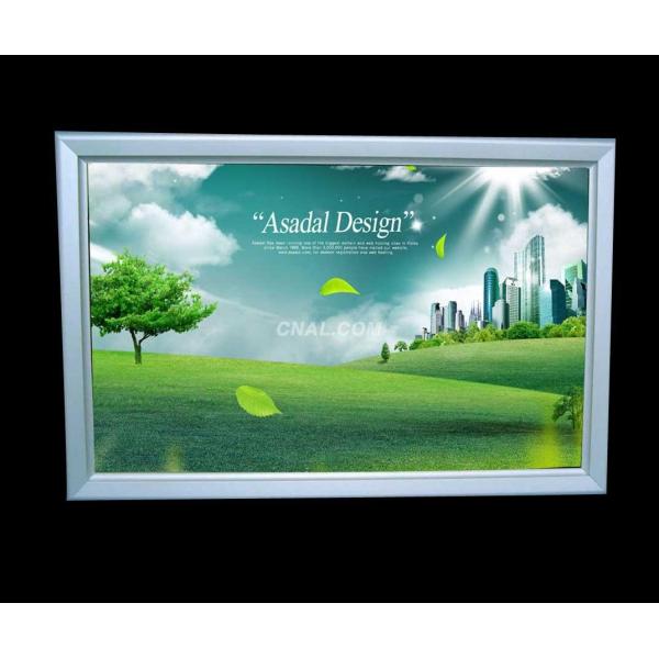 Buy 300x500mm super slim silver aluminum frame  led advertising light box at wholesale prices