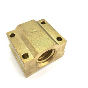Tolerance /-0.05mm CNC Machining Fitting Block Fitting Block by Copper/Brass