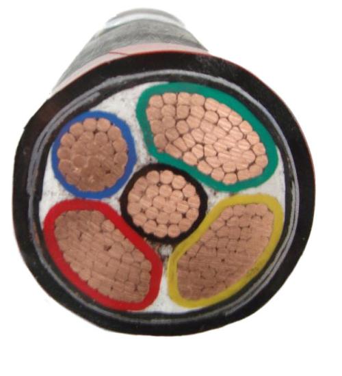 XLPE & PVC Insulated 4-Core Steel Wire Armoured Low Voltage Cable 6mm OD Copper & Aluminum Conductors for Construction in Canada