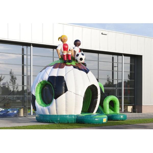 Buy Fun Soccer Backyard Inflatable Jumper Bouncer Air Bouncer Inflatable Trampoline at wholesale prices