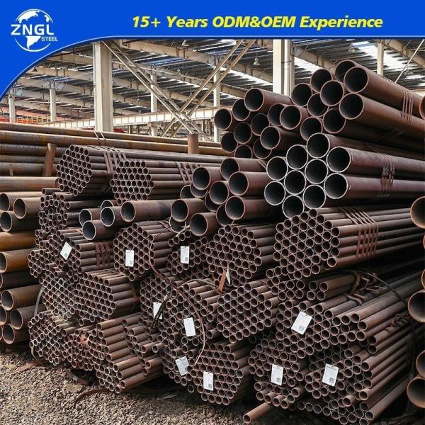 6m Length Construction Structure Seamless Steel Pipe ASTM A106b/A53 B 3.5 Inch