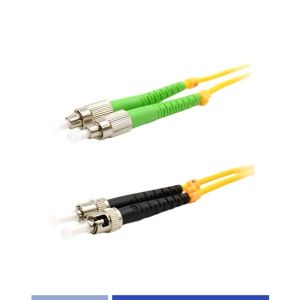 ST/UPC To ST/APC Single Mode Fiber Patch Cord Duplex LSZH 3m 2.0mm High quality
