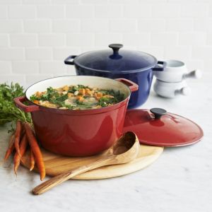 Enamel Light Cast Iron Casserole