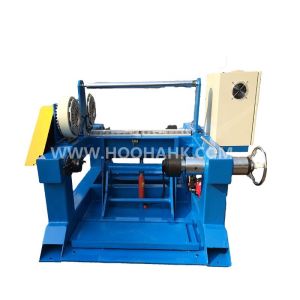 Wire And Cable 630-1250mm Shaftless Magnetic Powder Pay Off Rack Take Up Machine