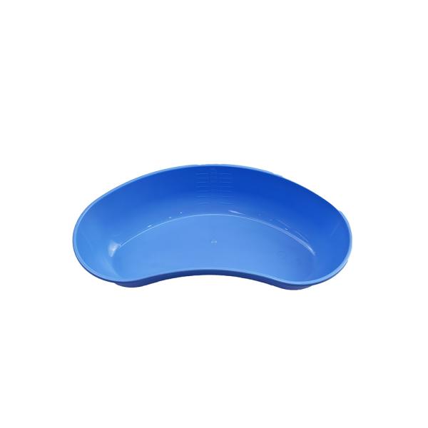 Buy Plastic Disposable Kidney Dish Blue 700cc Dressing Basin PP at wholesale prices