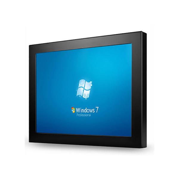 IP65 Matel Case Industrial Touchscreen Pc Embedded Fanless 12-36V DC HMI