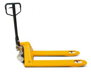 China Powered Pallet Jack 2500kg Hand Pallet Truck With Fingertip Lever Control on sale
