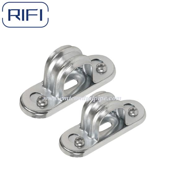 20mm,25mm,32mm Galvanized Steel Spacer Bar Saddle Electro-galvanized
