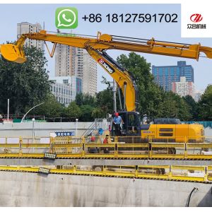 Q355B Telescopic Dipper Arm For Hitachi EX200-5 20-50T Excavator