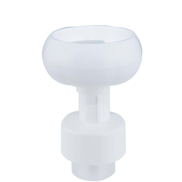 Buy Skincare Foaming Soap Pump 43/410 Replacement Recycled Flower Shape at wholesale prices
