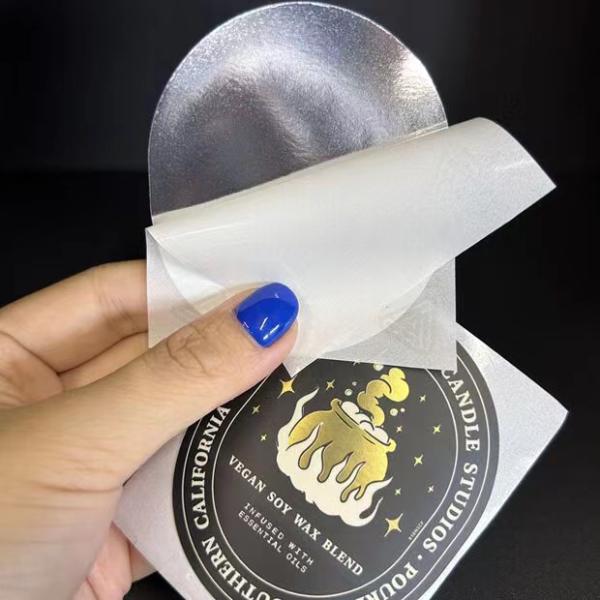 CMYK Color Print Bottle Packaging Label Custom Logo for industries