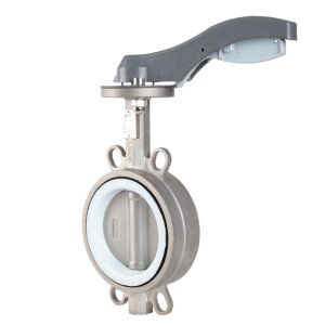 china pn16 factory wafer style butterfly valve