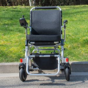Foldable 100kg Load Handicapped Electric Wheelchair 3.7Miles/Hr