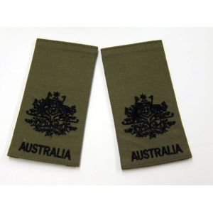 Handmade Custom Embroidered Patches PVC Backing shoulder patches