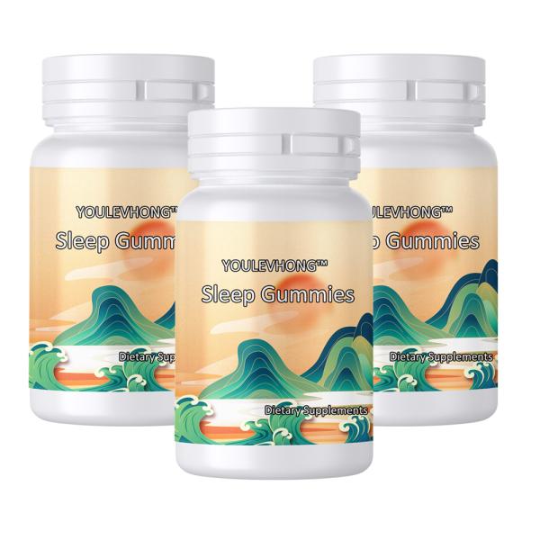 Sleep Melatonin Supplements Gummy 60 Vegan Natural Berry Flavor For Adults Long Sleeping