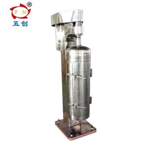 Solid Liquid Tubular Bowl Centrifuge Machine Two Phase Separation GQ105
