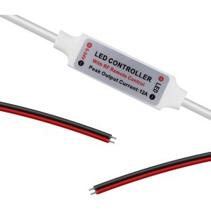 11 Key Single Color Led Controller 5-24v Wireless 433 Rf Brightness Dimmer